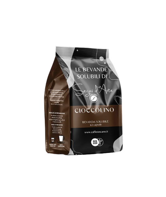 Capsule Segni d’Arte Cioccolino - confezione da 12 capsule