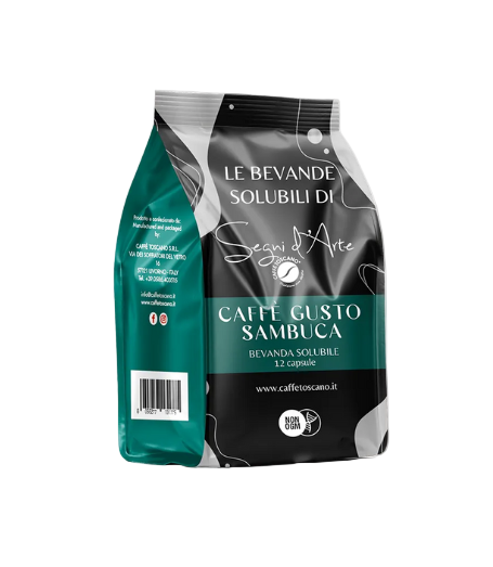 Capsule Segni d’Arte Caffe alla Sambuca - confezione da 12 capsule