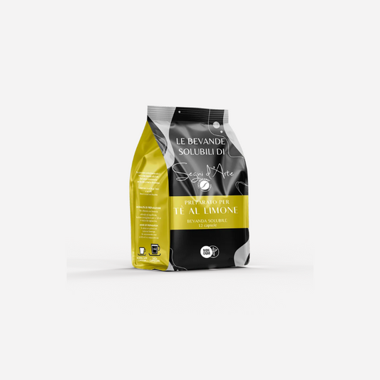 Capsule Segni d’Arte Tè al Limone - confezione da 12 capsule