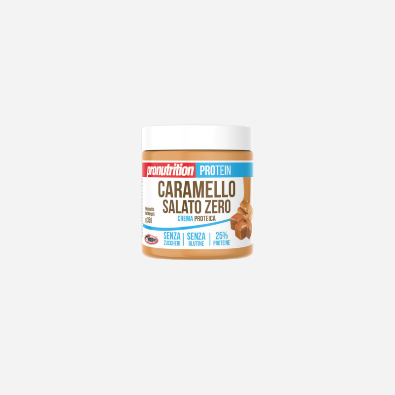 PRO NUTRITION - CREMA ZERO CARAMELLO SALATO 350 GR