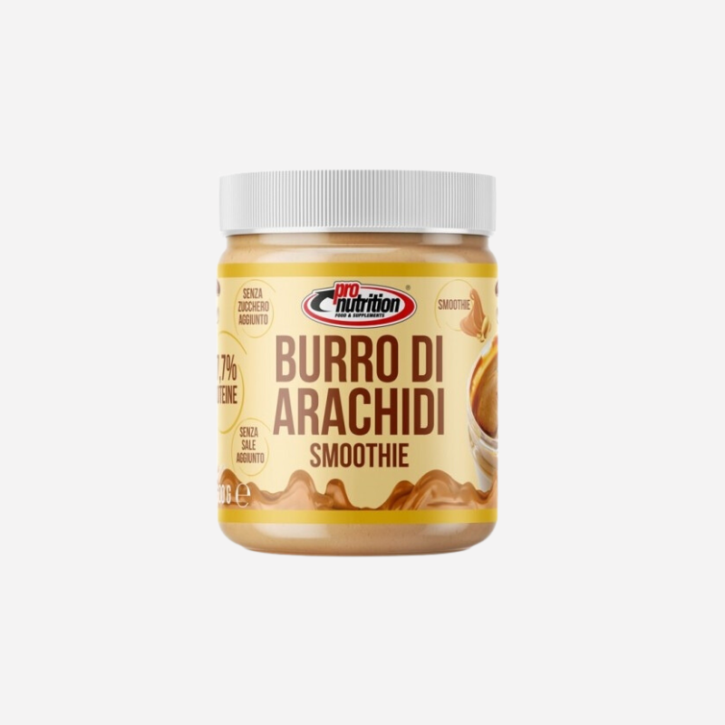 PRO NUTRITION - BURRO DI ARACHIDI SMOOTHIE - 600  GR