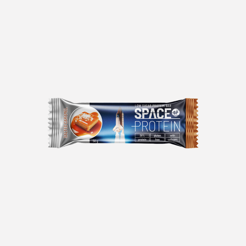 Space Protein Bar - Caramello Salato - 50 gr