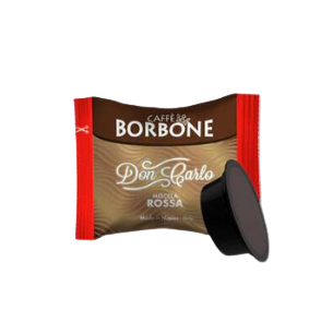 Borbone Don Carlo Miscela Rossa compatibili Lavazza®* A Modo Mio®* 50 capsule