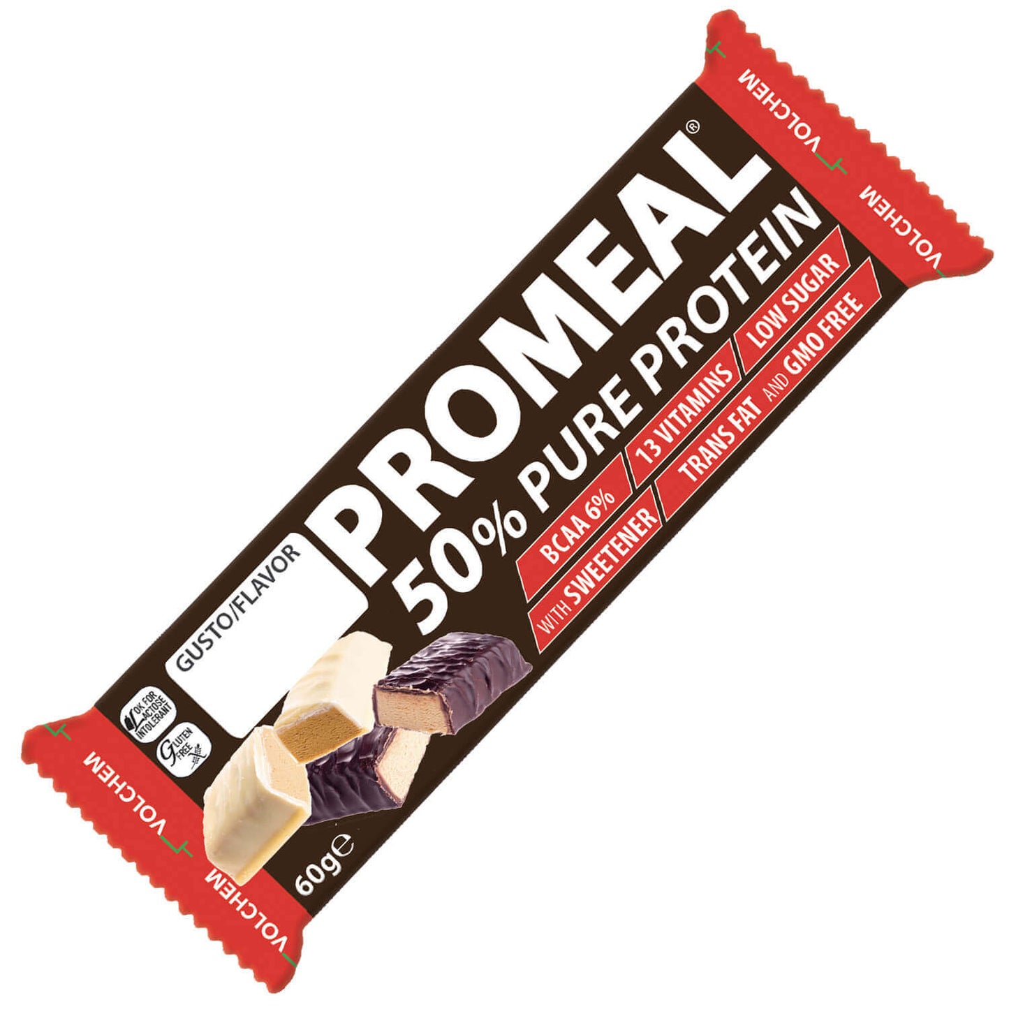 VOLCHEM - PROMEAL ® PROTEIN 50% ( barretta proteica ) 60g