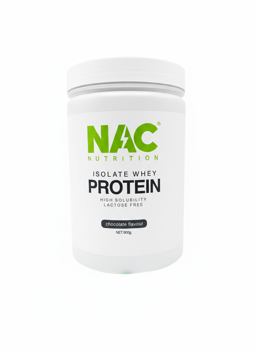 NAC Nutrition - ISOLATE Whey Protein - 900 grammi