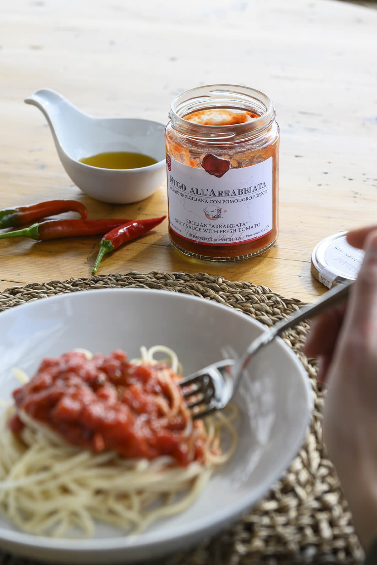 Sugo all’arrabbiata versione siciliana con pomodoro fresco – Segreti di Sicilia