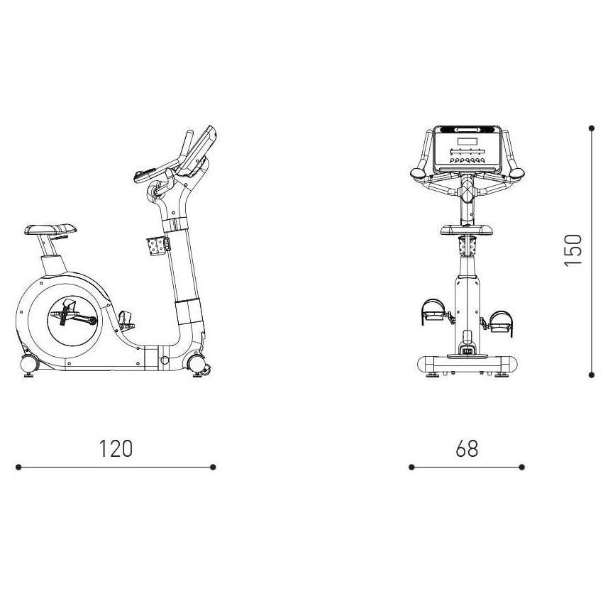 Attrezzature Fitness - HUMAN BIKE LED