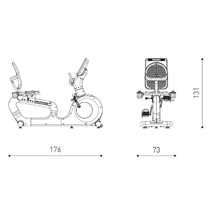 Attrezzature Fitness - HUMAN RECUMBENT