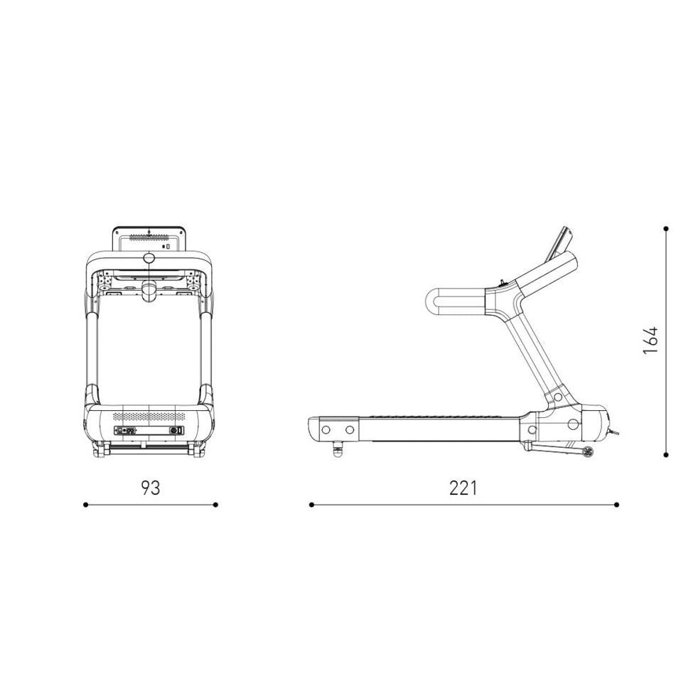 Attrezzature Fitness - HUMAN RUN LED