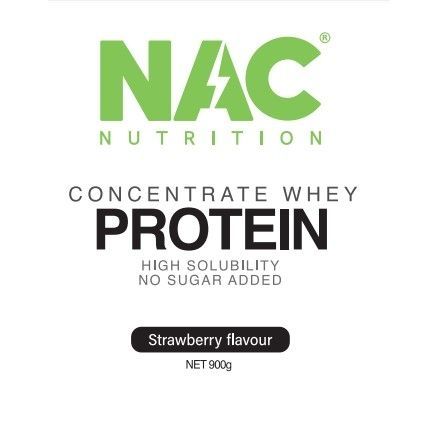 NAC Nutrition Concentrate Whey Protein 900 grammi