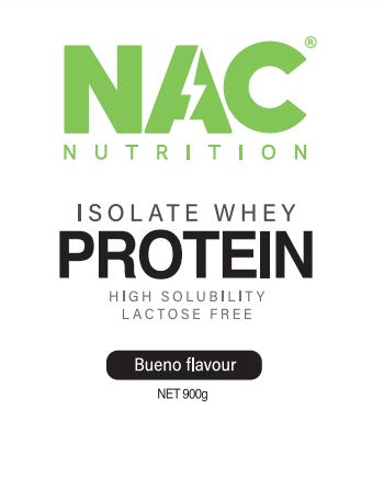 NAC Nutrition - ISOLATE Whey Protein - 900 grammi