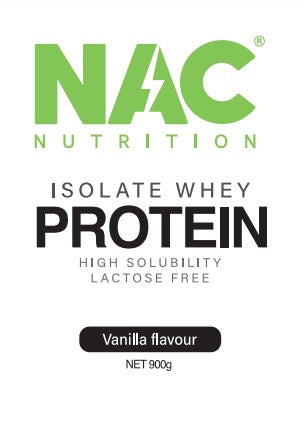 NAC Nutrition - ISOLATE Whey Protein - 900 grammi
