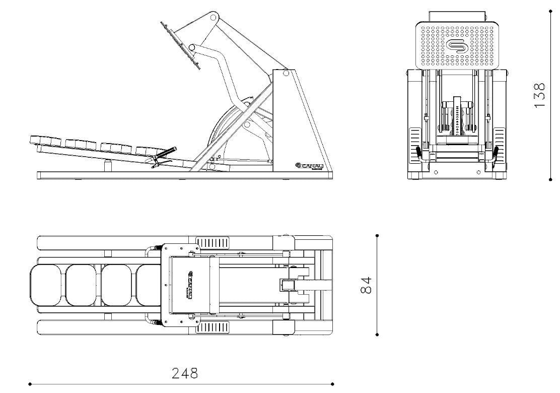 Attrezzi Fitness - Auxotonic - LEG PRESS MACHINE
