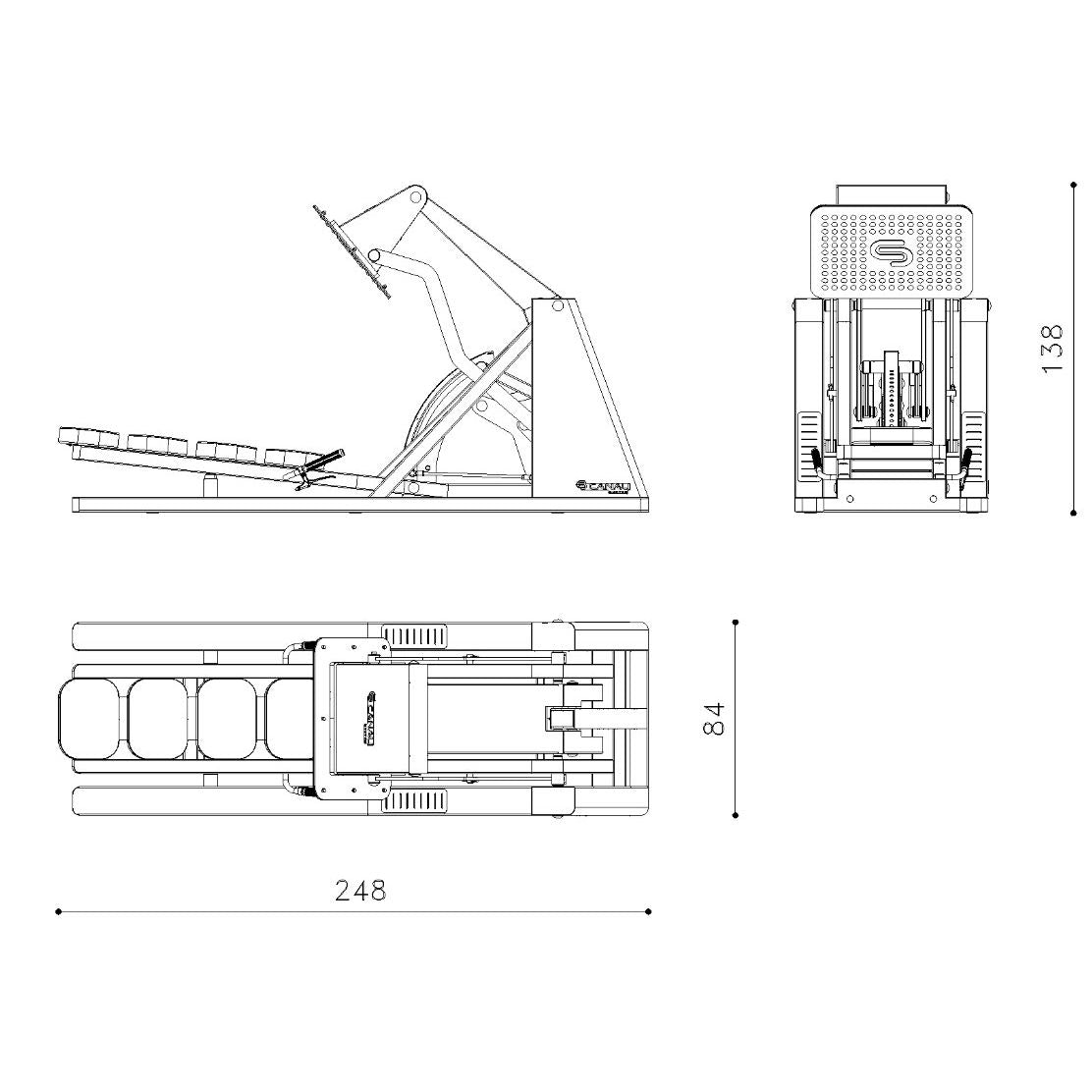Attrezzi Fitness - Auxotonic - LEG PRESS MACHINE