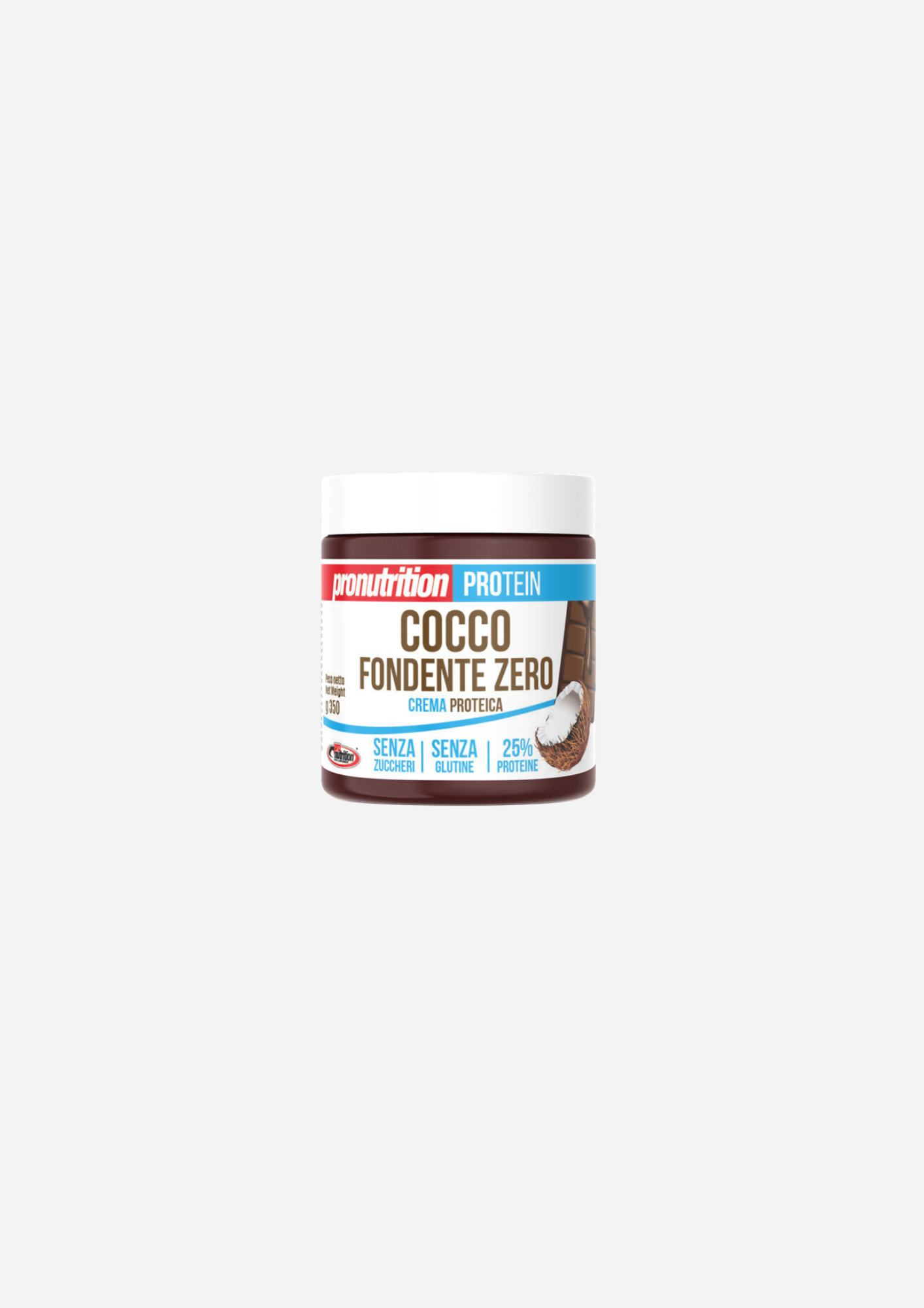 PRO NUTRITION - CREMA ZERO FONDENTE COCCO 350G