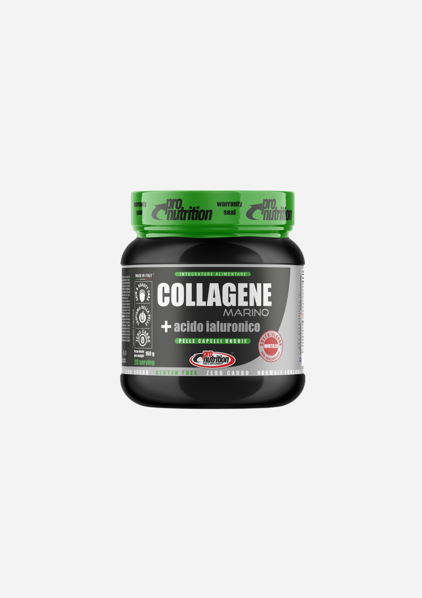 Pro Nutrition  - COLLAGENE MARINO+ACIDO IALURONICO 160G