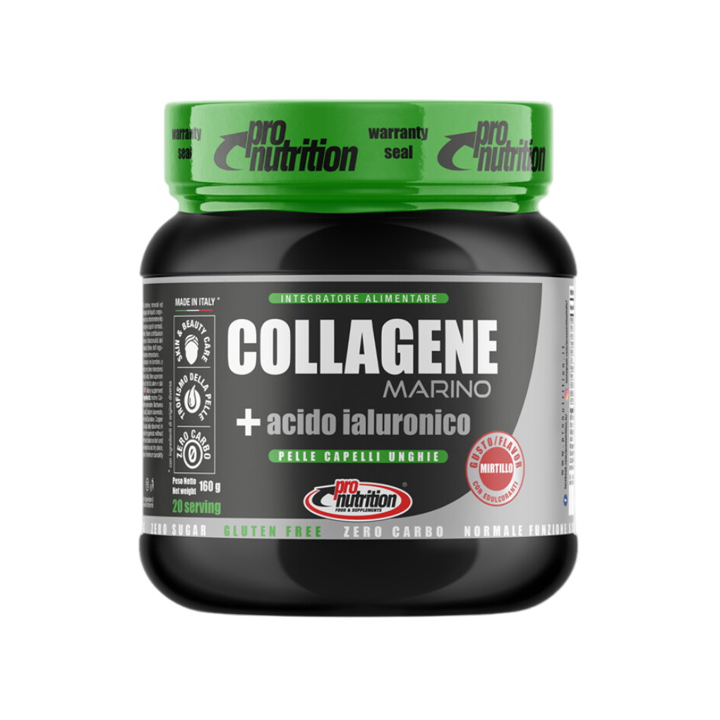 Pro Nutrition Collagene marino+Acido Ialuronico 160 grammi