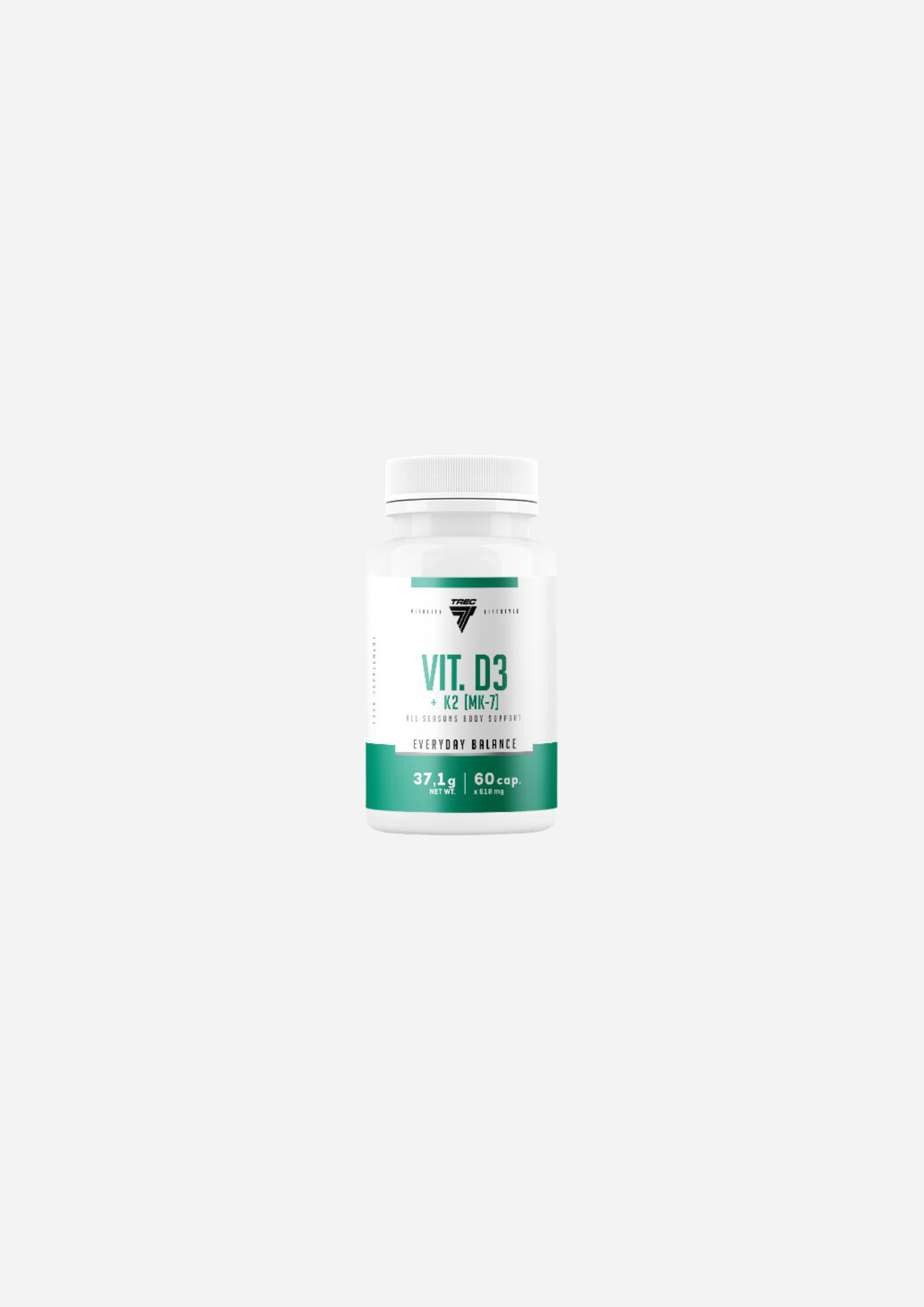 TREC NUTRITION - Vitamina D3 + K2 (MK-7) - 60 compresse