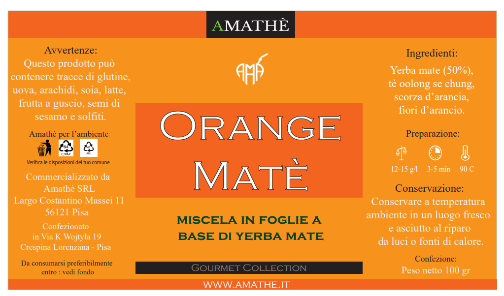 Orange Matè