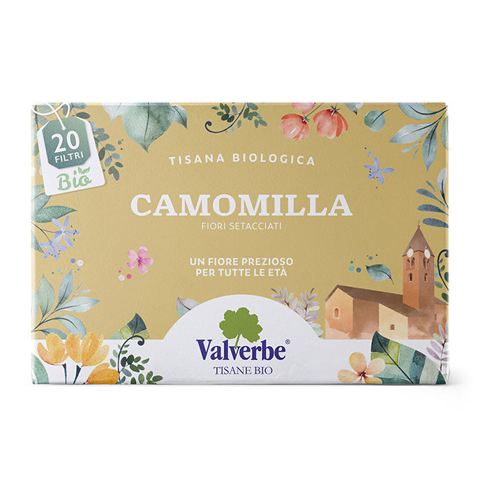Tisana Camomilla Bio Valverbe 20g - 20 Filtri