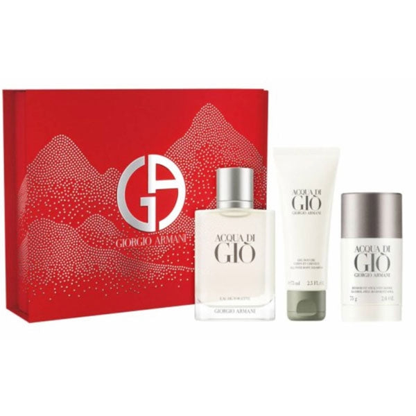 ARMANI ACQUA DI GIO' COFANETTO EDT 100 ML + DEODORANTE STICK 75G