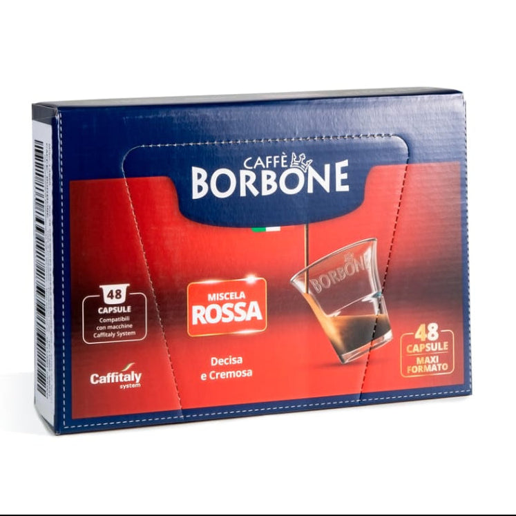 Caffitaly®* miscela Rossa Caffè Borbone 48 capsule