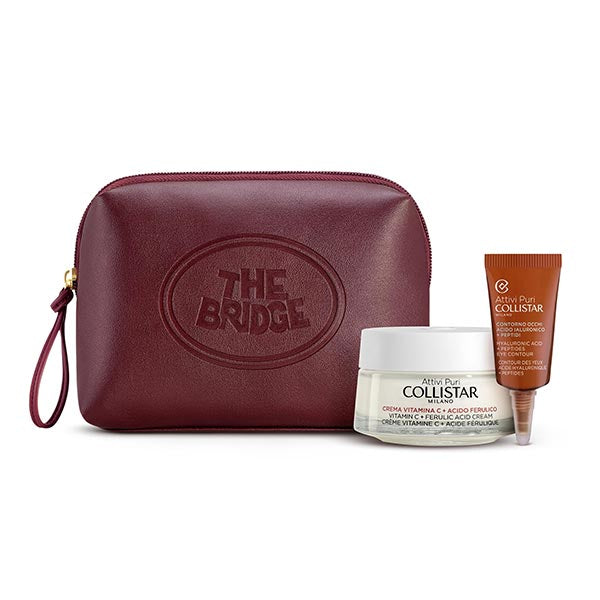 COLLISTAR COFANETTO ATTIVI PURI VITAMINA C + THE BRIDGE BEAUTY