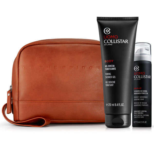 COLLISTAR UOMO COFANETTO GEL DOCCIA + SCHIUMA DA BARBA