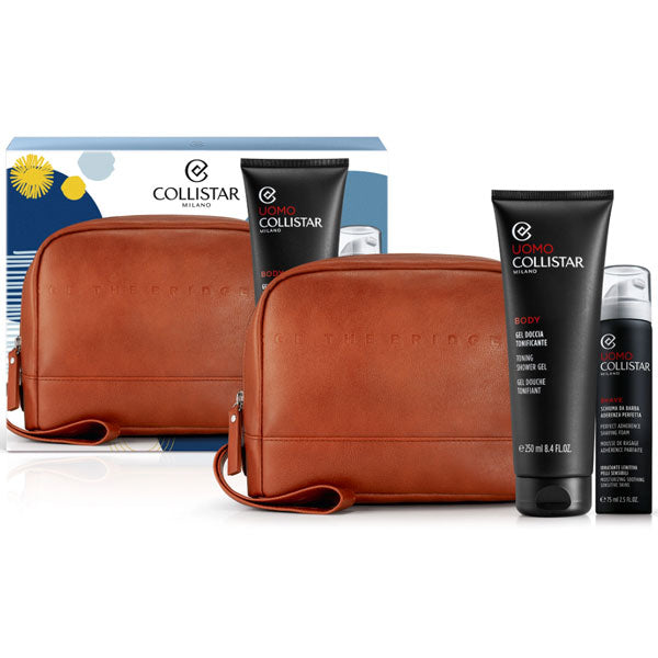 COLLISTAR UOMO COFANETTO GEL DOCCIA + SCHIUMA DA BARBA