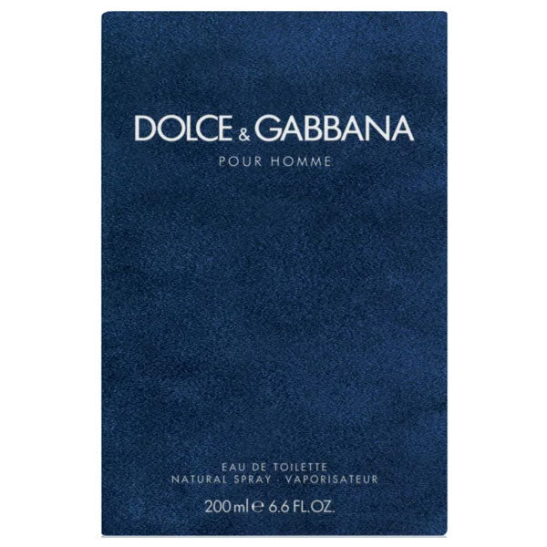 DOLCE&GABBANA POUR HOMME EAU DE TOILETTE 200 ML