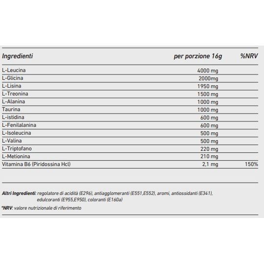 NAC Nutrition EAA Pro 450 grammi