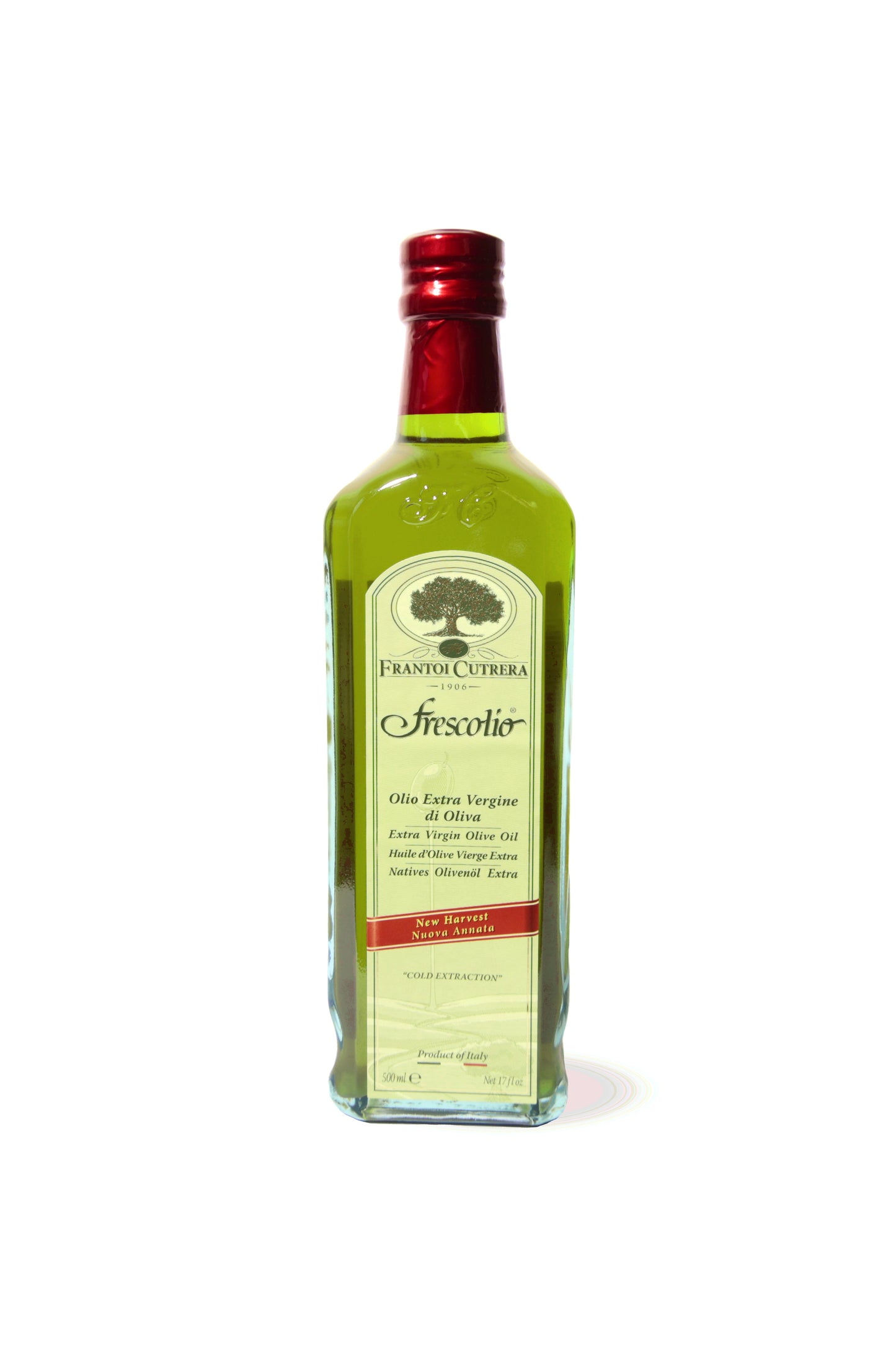 Frescolio - Olio Novello Extravergine di Oliva non filtrato Frantoi Cutrera Bottiglia Singola
