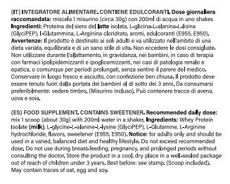 NAC Nutrition - ISOLATE Whey Protein - 900 grammi
