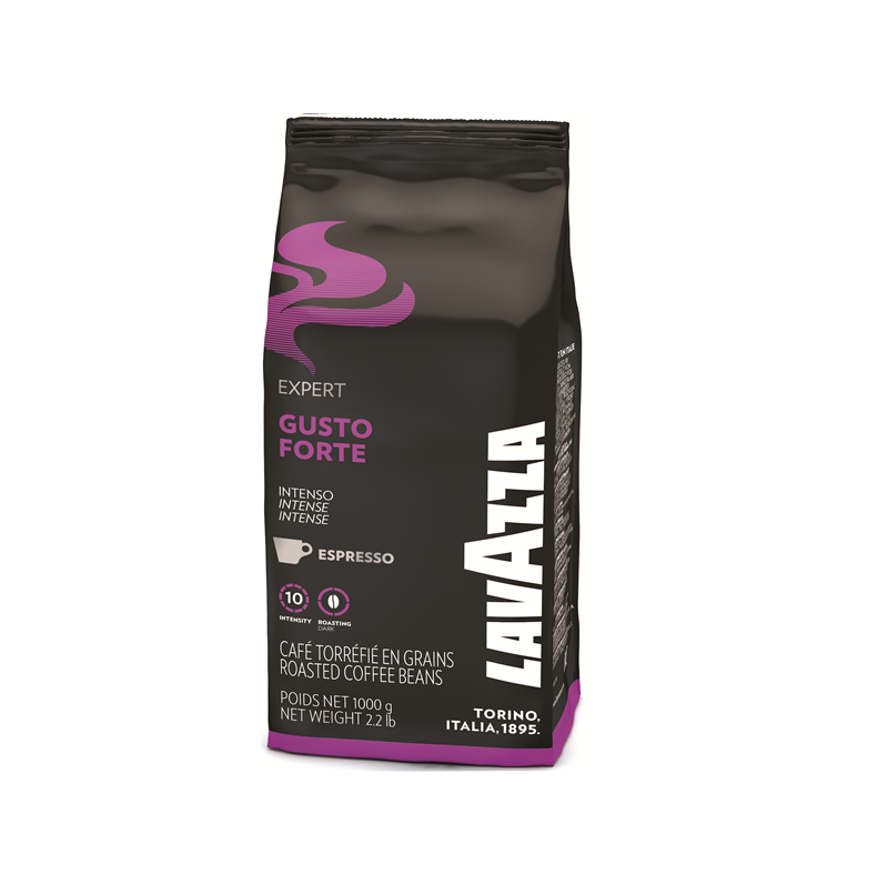 1 kg caffè in grani Lavazza Gusto forte