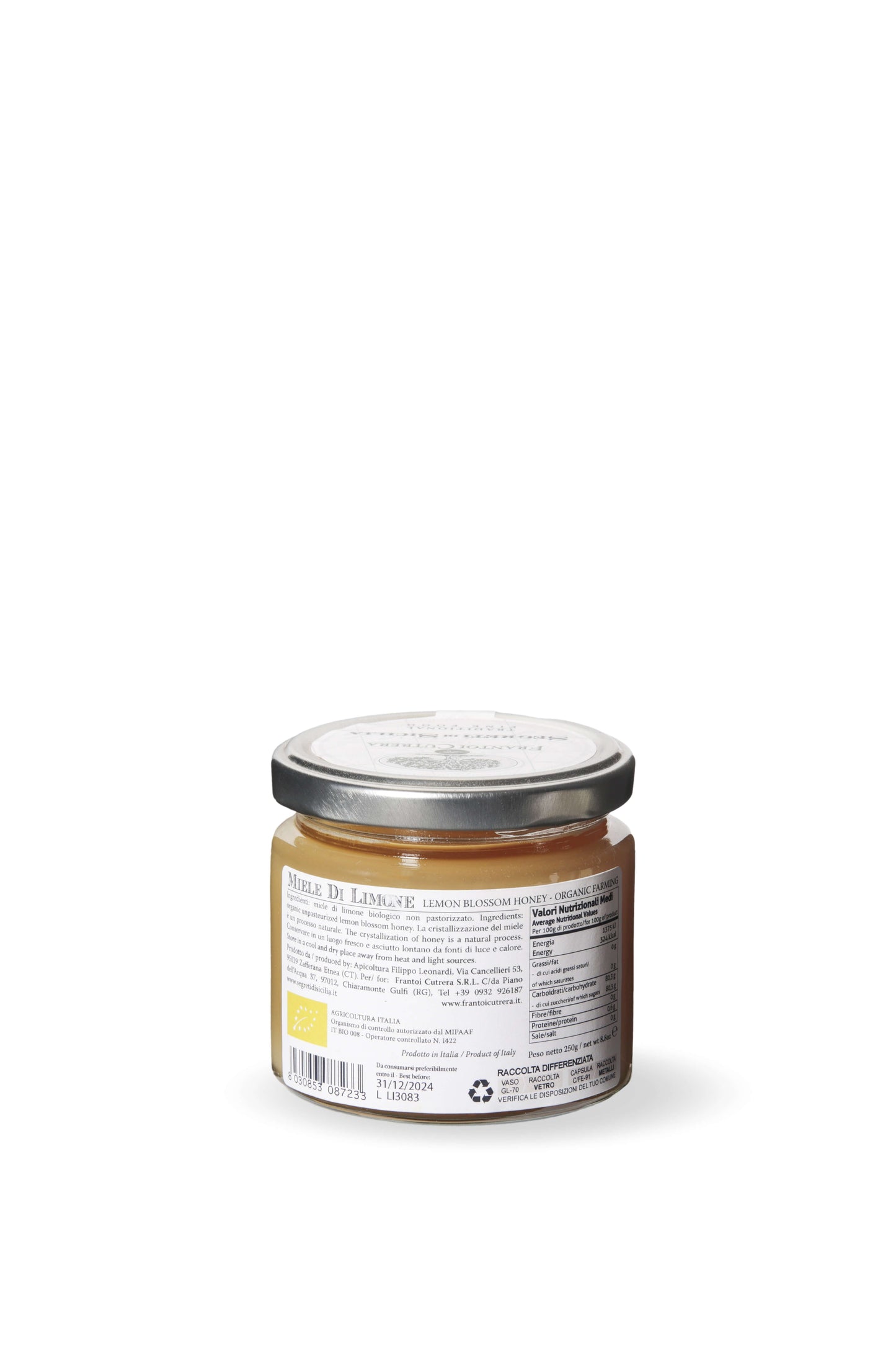 Miele di limone BIO – Segreti di Sicilia