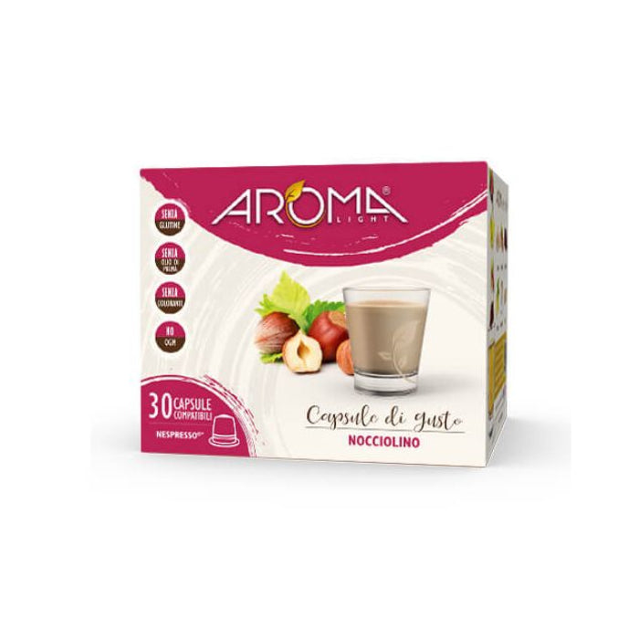 AROMA Nocciolino 30 Capsule Compatibili Nespresso*