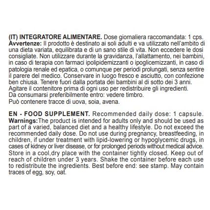 NAC Nutrition Polico Plus - Integratore con Berberina e Policosanoli 30 cps