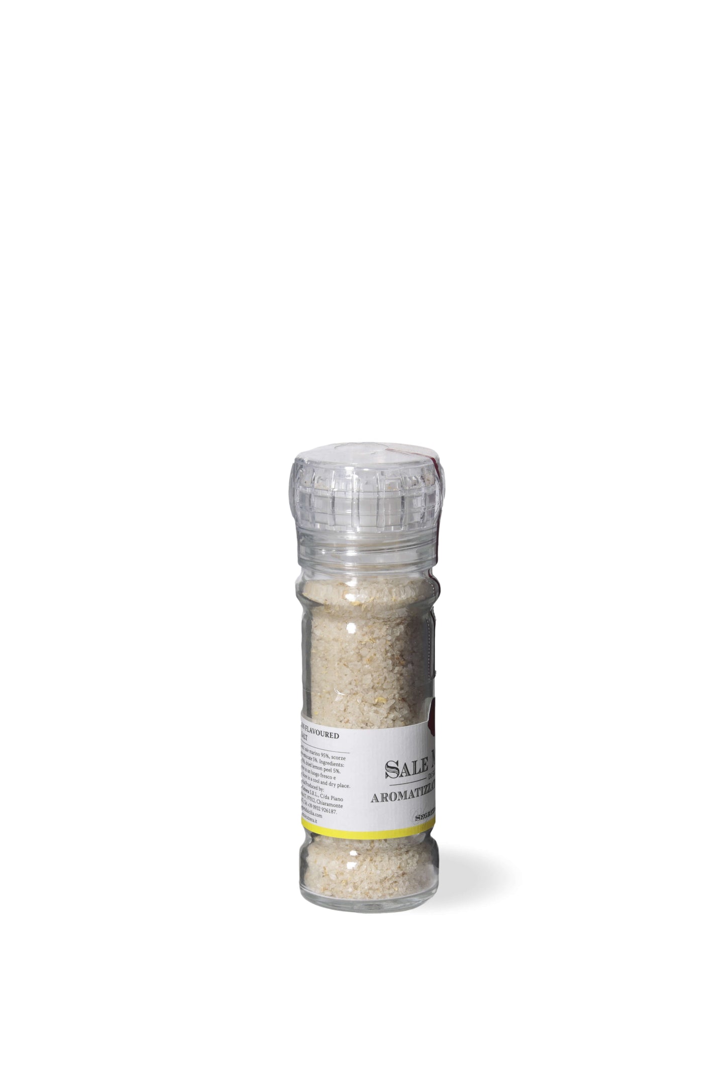 Sale Marino di Sicilia Aromatizzato al Limone in Macinino