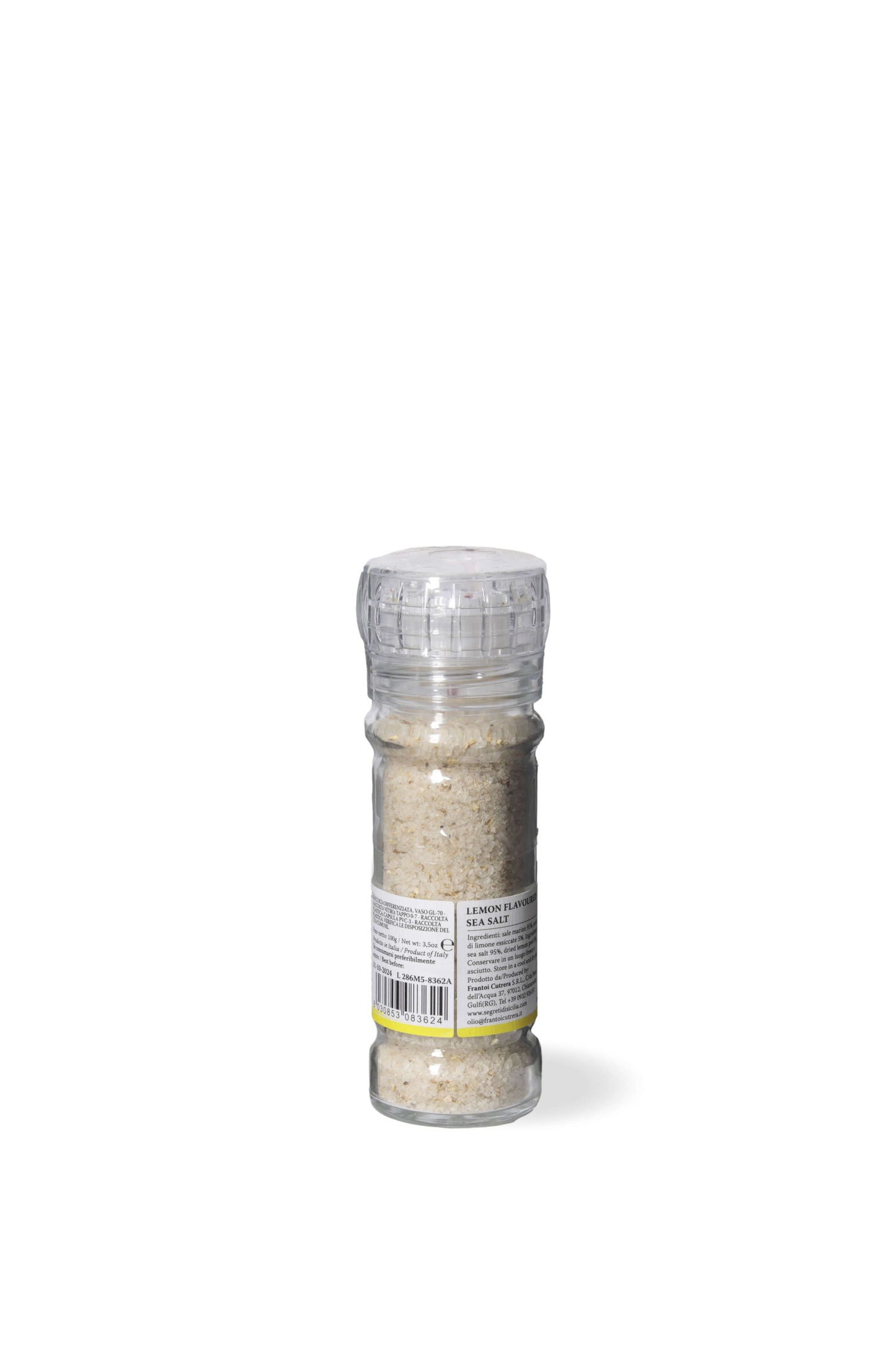 Sale Marino di Sicilia Aromatizzato al Limone in Macinino