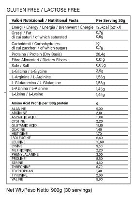 NAC Nutrition - ISOLATE Whey Protein - 900 grammi