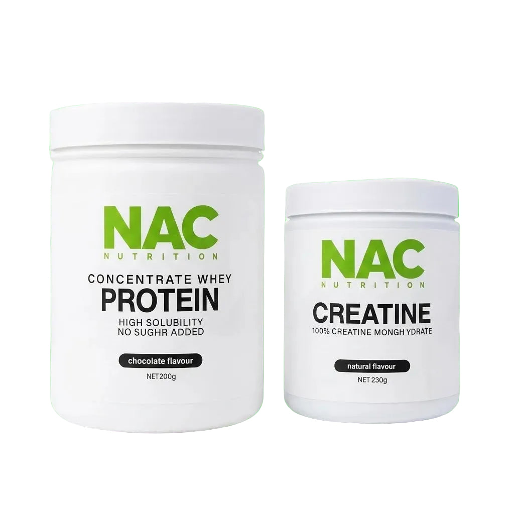 "IMPERDIBILE" NAC Bundle "Massa Pulita" (Whey + Creatina) da € 47.80 a € 39.90