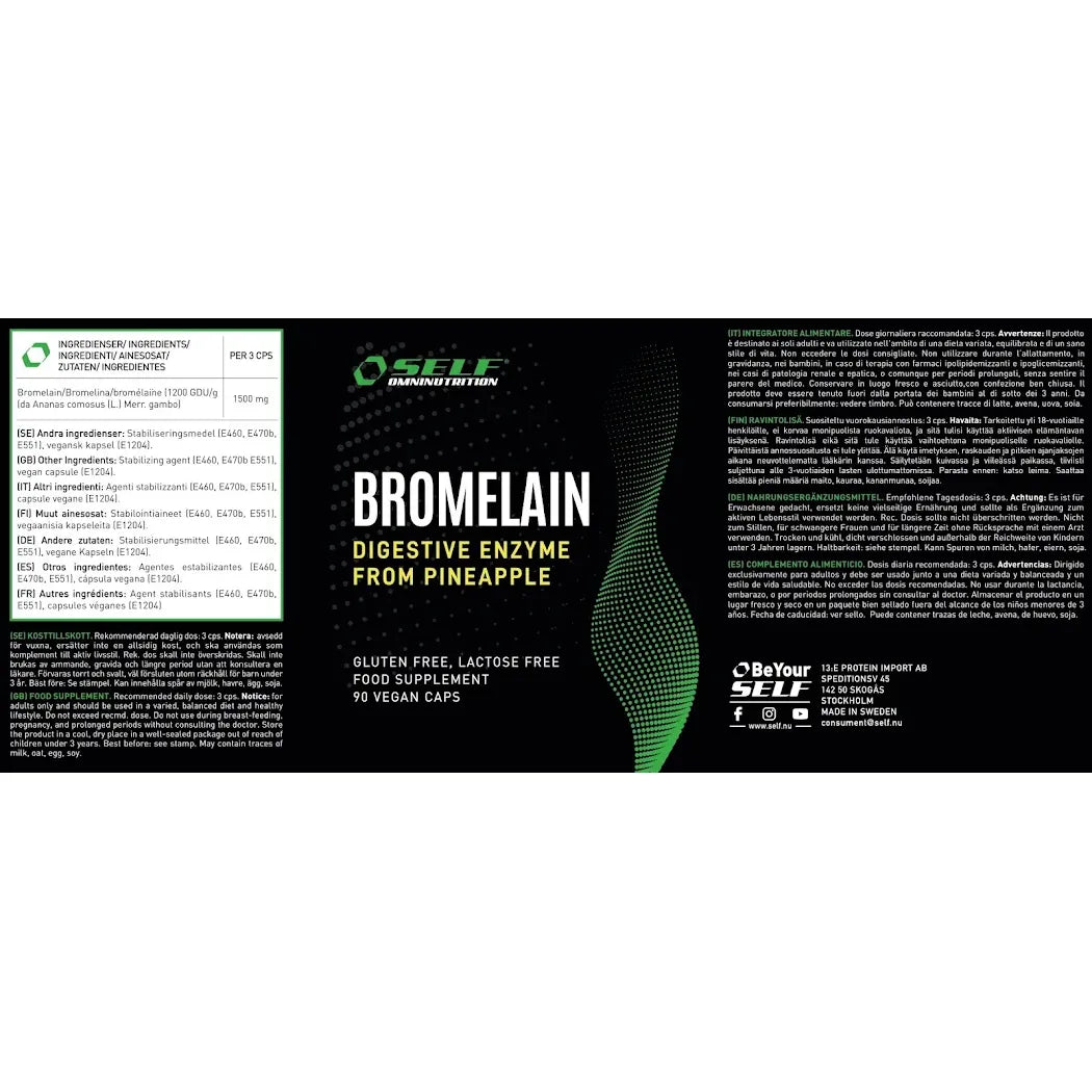Self Omninutrition Bromelina 90 compresse