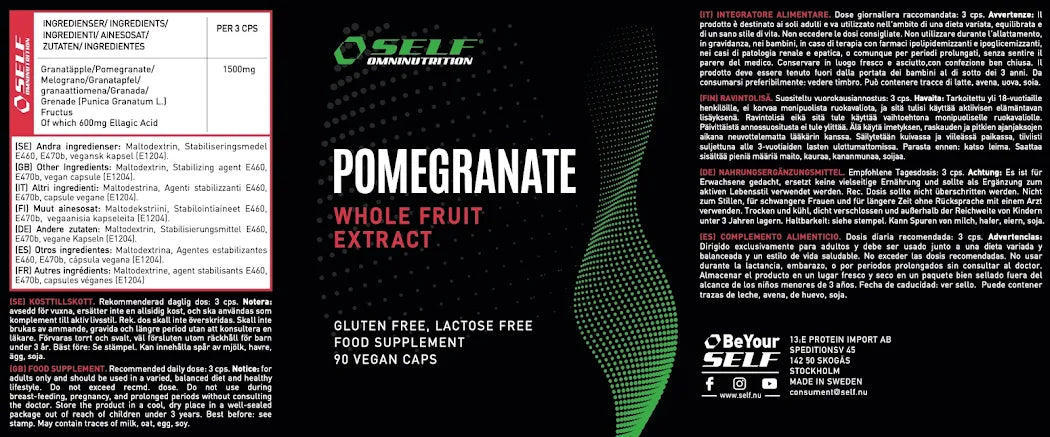 Self Omninutrition - Pomegranate - 90 compresse