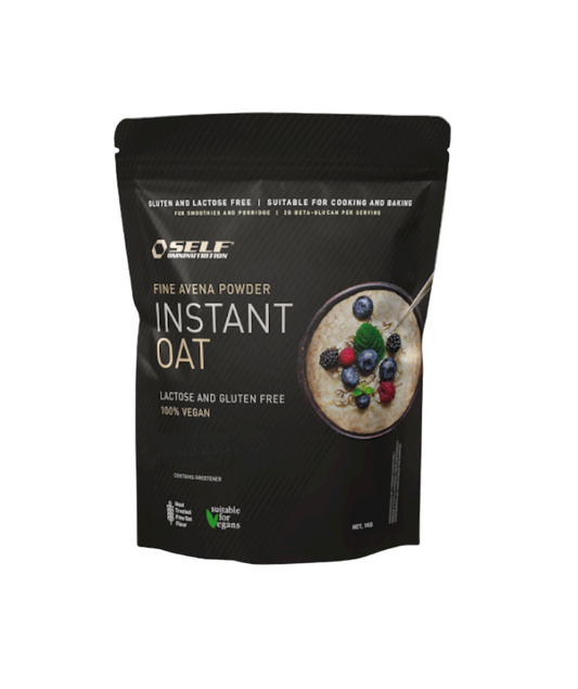 Self Omninutrition - Farina di Avena Istantanea Vegan AROMATIZZATA - 1 Kg
