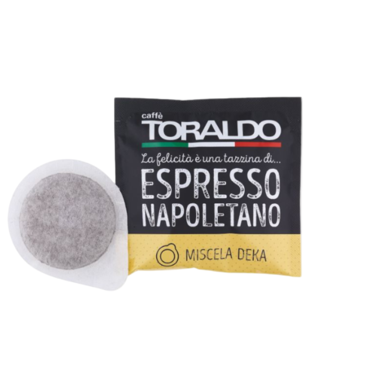 Caffe Toraldo Cialde - Miscela Decaffeinato - 50 cialde