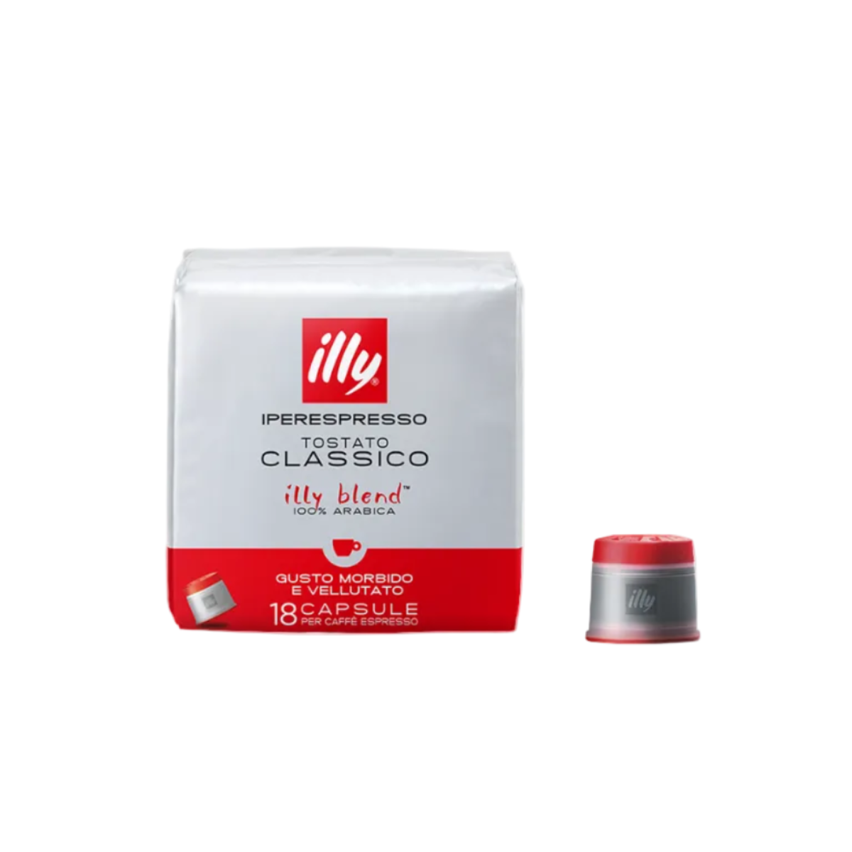 Illy - Caffè in Capsule Iperespresso tostato CLASSICO - 18 capsule