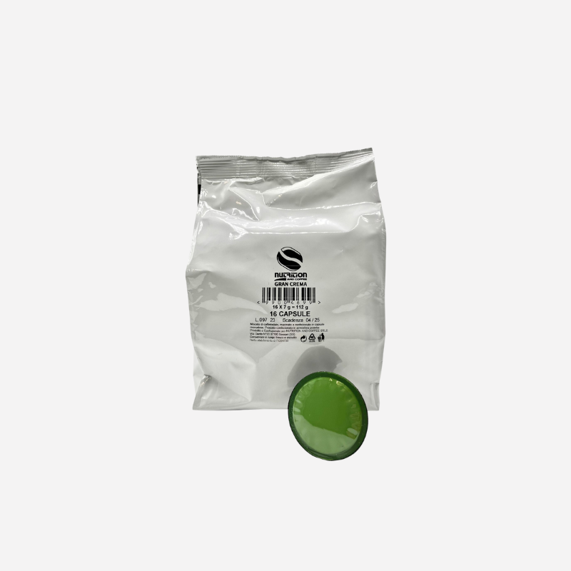 Capsule Nutrition and Coffee - Gran Crema - Compatibili Dolce. Gusto®* - Confezione da 80 capsule