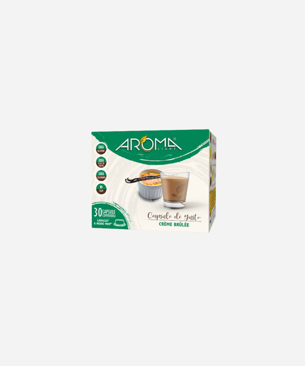 AROMA Creme Brulee - Capsule Compatibili A Modo Mio*