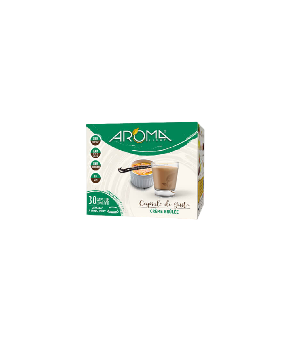 AROMA Creme Brulee - Capsule Compatibili A Modo Mio*