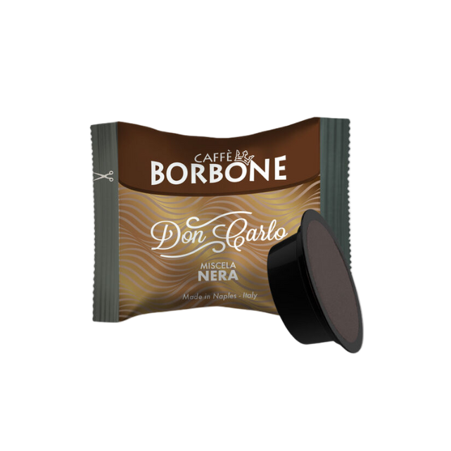 Borbone Don Carlo Miscela Nera compatibili Lavazza®* A Modo Mio®* 50 capsule